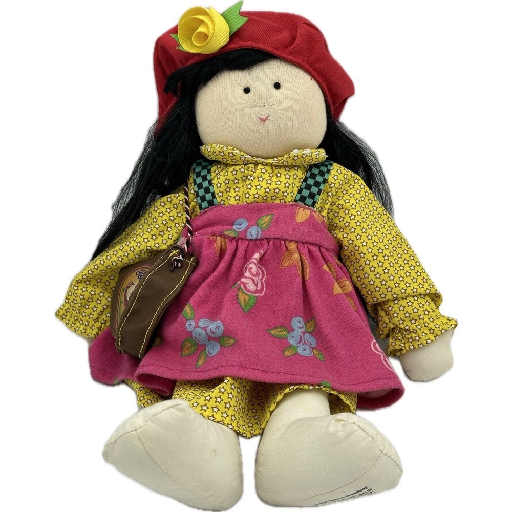 Vtg Hasbro Kenner Little Souls for Kids Rag Doll DEL Gretchen‎ Wilson 1998 Core